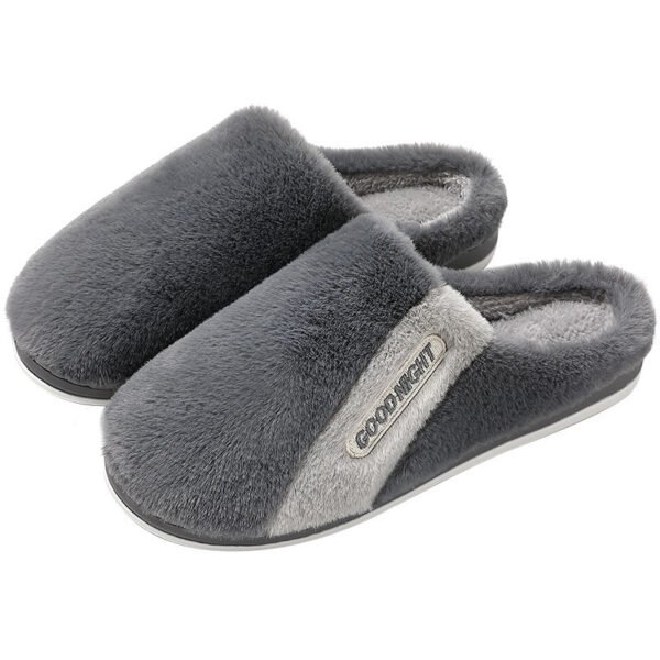 Men's Non-slip Warm Indoor Cotton Slippers Cotton Slippers - Image 3