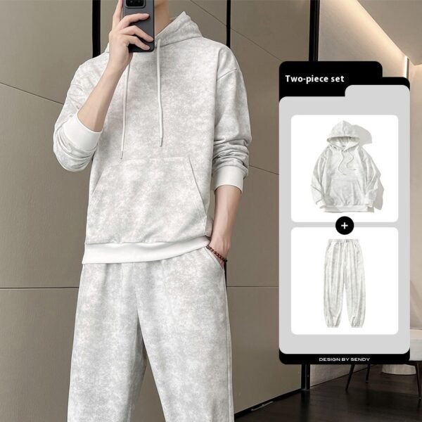 Men's Hooded Sweater Set Casual All-matching - Image 6