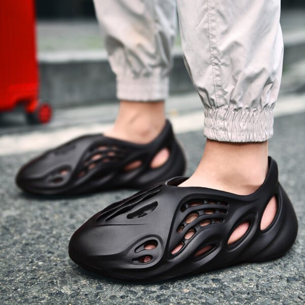 Non Slip Slides Slippers Clogs Closed-toe Garden Shoes Outdoor Sandals Beach Shoes - Image 3