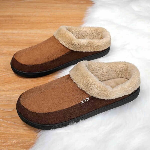 Cotton Slippers Men's Winter Plus Size - Image 3