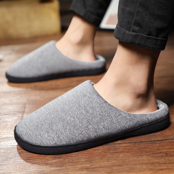 Winter home cotton slippers