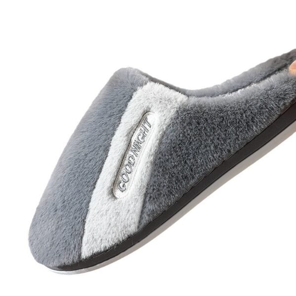 Men's Non-slip Warm Indoor Cotton Slippers Cotton Slippers - Image 6